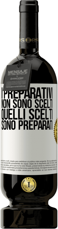 49,95 € Spedizione Gratuita | Vino rosso Edizione Premium MBS® Riserva I preparativi non sono scelti, quelli scelti sono preparati Etichetta Bianca. Etichetta personalizzabile Riserva 12 Mesi Raccogliere 2015 Tempranillo