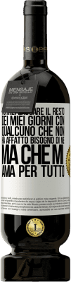 49,95 € Spedizione Gratuita | Vino rosso Edizione Premium MBS® Riserva Vorrei passare il resto dei miei giorni con qualcuno che non ha affatto bisogno di me, ma che mi ama per tutto Etichetta Bianca. Etichetta personalizzabile Riserva 12 Mesi Raccogliere 2014 Tempranillo