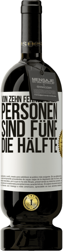 49,95 € Kostenloser Versand | Rotwein Premium Ausgabe MBS® Reserve Von zehn fernsehenden Personen sind fünf die Hälfte Weißes Etikett. Anpassbares Etikett Reserve 12 Monate Ernte 2015 Tempranillo