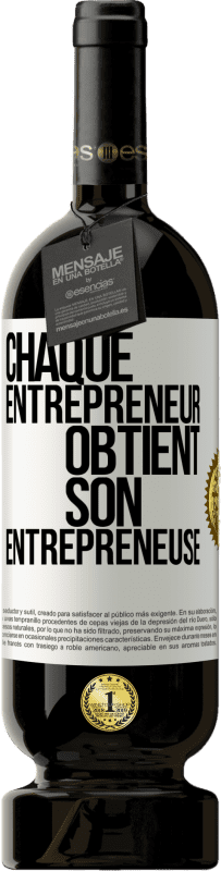 49,95 € Envoi gratuit | Vin rouge Édition Premium MBS® Réserve Chaque entrepreneur obtient son entrepreneuse Étiquette Blanche. Étiquette personnalisable Réserve 12 Mois Récolte 2016 Tempranillo
