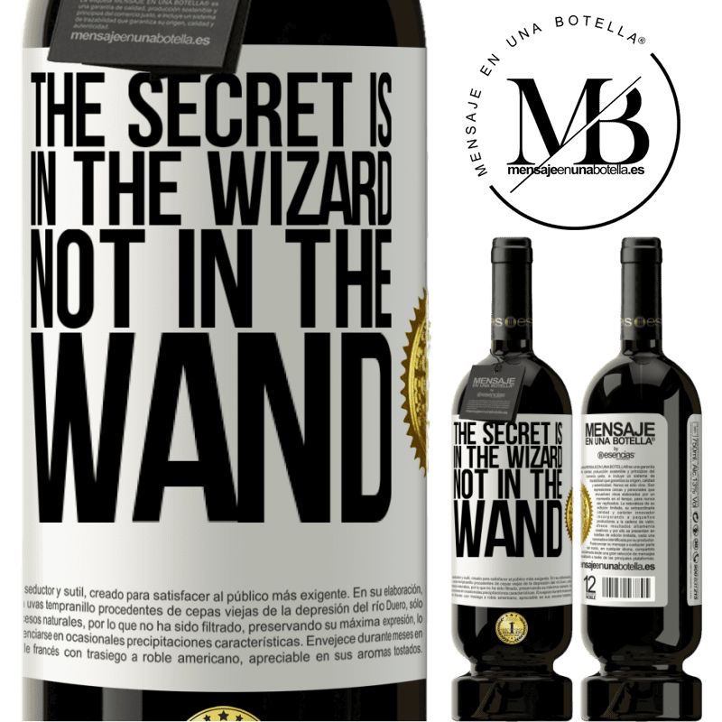 29,95 € Free Shipping | Red Wine Premium Edition MBS® Reserva The secret is in the wizard, not in the wand White Label. Customizable label Reserva 12 Months Harvest 2014 Tempranillo