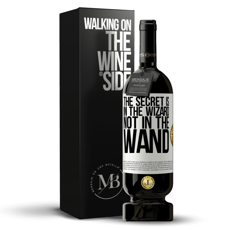 29,95 € Free Shipping | Red Wine Premium Edition MBS® Reserva The secret is in the wizard, not in the wand White Label. Customizable label Reserva 12 Months Harvest 2014 Tempranillo