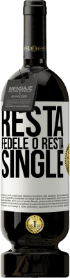 49,95 € Spedizione Gratuita | Vino rosso Edizione Premium MBS® Riserva Resta fedele o resta single Etichetta Bianca. Etichetta personalizzabile Riserva 12 Mesi Raccogliere 2016 Tempranillo