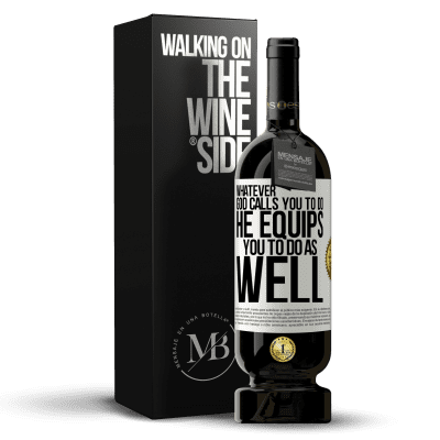«Whatever God calls you to do, He equips you to do as well» Premium Edition MBS® Reserve