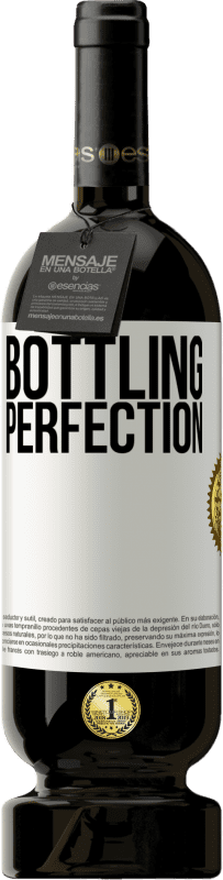 49,95 € Spedizione Gratuita | Vino rosso Edizione Premium MBS® Riserva Bottling perfection Etichetta Bianca. Etichetta personalizzabile Riserva 12 Mesi Raccogliere 2016 Tempranillo