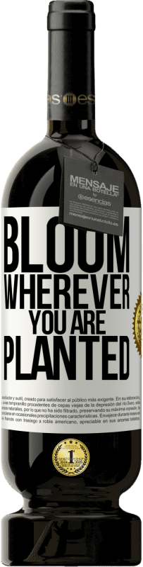 49,95 € 送料無料 | 赤ワイン プレミアム版 MBS® 予約する どこに植えても咲く ホワイトラベル. カスタマイズ可能なラベル 予約する 12 月 収穫 2016 Tempranillo