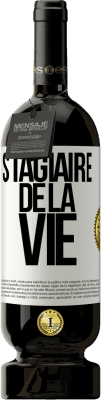 49,95 € Envoi gratuit | Vin rouge Édition Premium MBS® Réserve Stagiaire de la vie Étiquette Blanche. Étiquette personnalisable Réserve 12 Mois Récolte 2016 Tempranillo