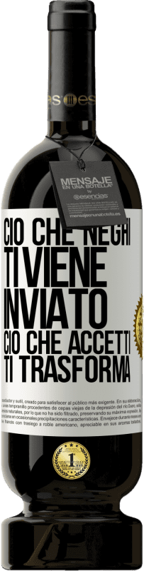 49,95 € Spedizione Gratuita | Vino rosso Edizione Premium MBS® Riserva Ciò che neghi ti viene inviato. Ciò che accetti ti trasforma Etichetta Bianca. Etichetta personalizzabile Riserva 12 Mesi Raccogliere 2016 Tempranillo