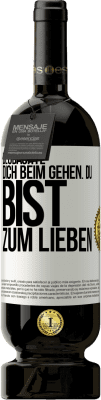 49,95 € Kostenloser Versand | Rotwein Premium Ausgabe MBS® Reserve Beobachte dich beim Gehen. Du bist zum Lieben Weißes Etikett. Anpassbares Etikett Reserve 12 Monate Ernte 2015 Tempranillo