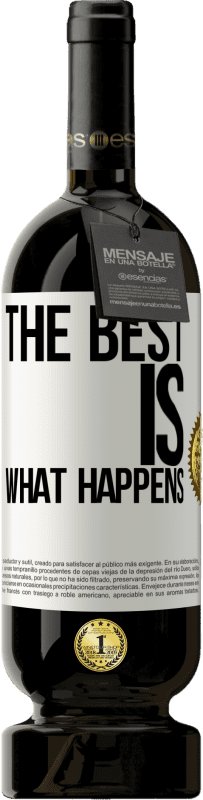 49,95 € 送料無料 | 赤ワイン プレミアム版 MBS® 予約する 最高は何が起こるか ホワイトラベル. カスタマイズ可能なラベル 予約する 12 月 収穫 2016 Tempranillo
