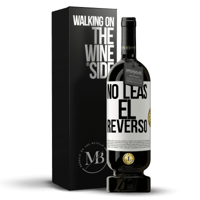 «No leas el reverso» Edición Premium MBS® Reserva