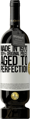 49,95 € 送料無料 | 赤ワイン プレミアム版 MBS® 予約する 1970年製、100％オリジナルピース。Aged to perfection ホワイトラベル. カスタマイズ可能なラベル 予約する 12 月 収穫 2014 Tempranillo