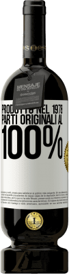 49,95 € Spedizione Gratuita | Vino rosso Edizione Premium MBS® Riserva Prodotto nel 1978. Parti originali al 100% Etichetta Bianca. Etichetta personalizzabile Riserva 12 Mesi Raccogliere 2014 Tempranillo