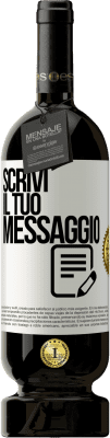 49,95 € Spedizione Gratuita | Vino rosso Edizione Premium MBS® Riserva Scrivi il tuo messaggio Etichetta Bianca. Etichetta personalizzabile Riserva 12 Mesi Raccogliere 2015 Tempranillo