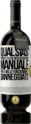 49,95 € Spedizione Gratuita | Vino rosso Edizione Premium MBS® Riserva Qualsiasi prodotto che necessita di un manuale per farlo funzionare è danneggiato Etichetta Bianca. Etichetta personalizzabile Riserva 12 Mesi Raccogliere 2015 Tempranillo