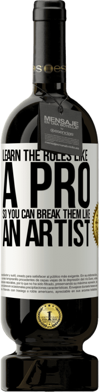 49,95 € 送料無料 | 赤ワイン プレミアム版 MBS® 予約する プロのようにルールを学び、アーティストのようにルールを破ることができます ホワイトラベル. カスタマイズ可能なラベル 予約する 12 月 収穫 2016 Tempranillo