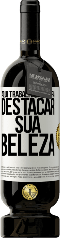 49,95 € Envio grátis | Vinho tinto Edição Premium MBS® Reserva Aqui trabalhamos para destacar sua beleza Etiqueta Branca. Etiqueta personalizável Reserva 12 Meses Colheita 2016 Tempranillo