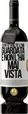 49,95 € Spedizione Gratuita | Vino rosso Edizione Premium MBS® Riserva Cento volte l'hai guardata e non l'hai mai vista Etichetta Bianca. Etichetta personalizzabile Riserva 12 Mesi Raccogliere 2016 Tempranillo