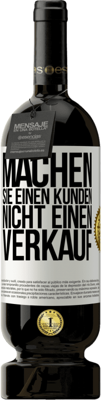 49,95 € Kostenloser Versand | Rotwein Premium Ausgabe MBS® Reserve Machen Sie einen Kunden, nicht einen Verkauf Weißes Etikett. Anpassbares Etikett Reserve 12 Monate Ernte 2014 Tempranillo