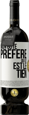 49,95 € Envoi gratuit | Vin rouge Édition Premium MBS® Réserve Mon côté préféré du lit est le tien Étiquette Blanche. Étiquette personnalisable Réserve 12 Mois Récolte 2016 Tempranillo