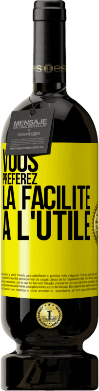 49,95 € Envoi gratuit | Vin rouge Édition Premium MBS® Réserve Vous préférez la facilité à l'utile Étiquette Jaune. Étiquette personnalisable Réserve 12 Mois Récolte 2015 Tempranillo