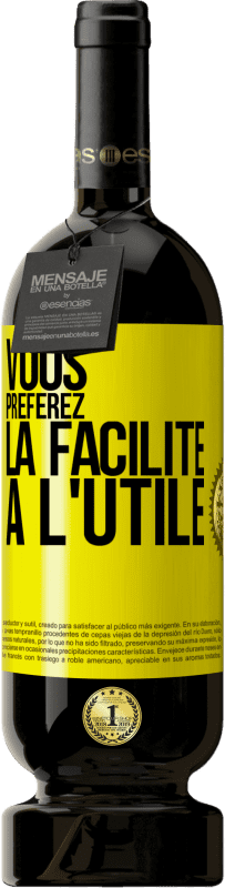 49,95 € Envoi gratuit | Vin rouge Édition Premium MBS® Réserve Vous préférez la facilité à l'utile Étiquette Jaune. Étiquette personnalisable Réserve 12 Mois Récolte 2016 Tempranillo