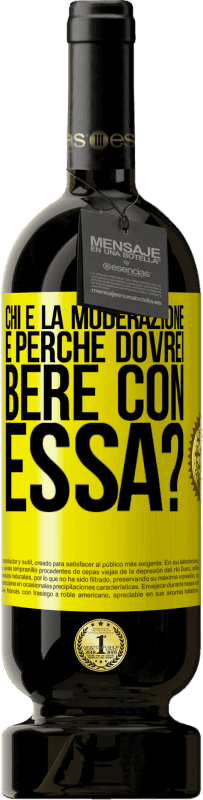 49,95 € Spedizione Gratuita | Vino rosso Edizione Premium MBS® Riserva chi è la moderazione e perché dovrei bere con essa? Etichetta Gialla. Etichetta personalizzabile Riserva 12 Mesi Raccogliere 2015 Tempranillo