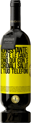 49,95 € Spedizione Gratuita | Vino rosso Edizione Premium MBS® Riserva Nonostante i dossi e le cadute, sono qui con te. Cordiali saluti, il tuo telefono Etichetta Gialla. Etichetta personalizzabile Riserva 12 Mesi Raccogliere 2015 Tempranillo