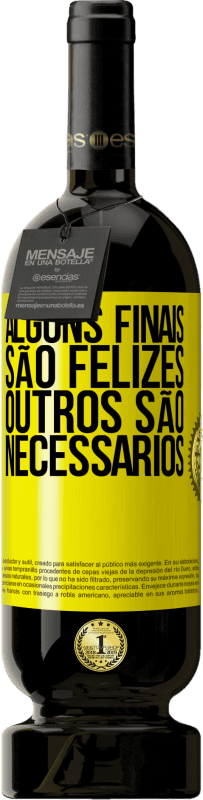 49,95 € Envio grátis | Vinho tinto Edição Premium MBS® Reserva Alguns finais são felizes. Outros são necessários Etiqueta Amarela. Etiqueta personalizável Reserva 12 Meses Colheita 2016 Tempranillo