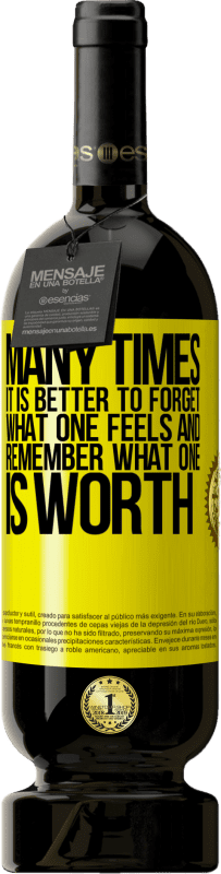 49,95 € 免费送货 | 红酒 高级版 MBS® 预订 很多时候最好忘记一个人的感受，记住一个人的价值 黄色标签. 可自定义的标签 预订 12 个月 收成 2016 Tempranillo