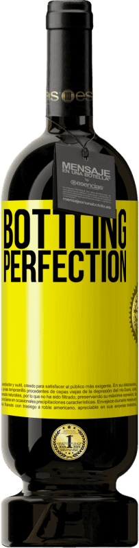 49,95 € Бесплатная доставка | Красное вино Premium Edition MBS® Бронировать Bottling perfection Желтая этикетка. Настраиваемая этикетка Бронировать 12 Месяцы Урожай 2014 Tempranillo