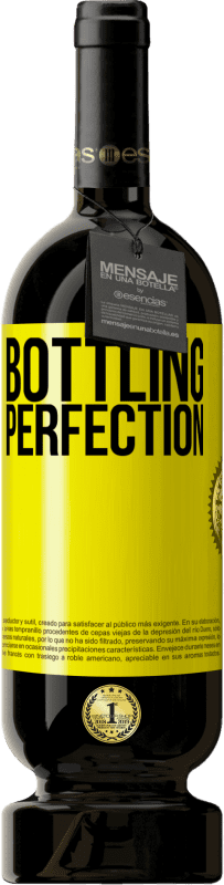 49,95 € Бесплатная доставка | Красное вино Premium Edition MBS® Бронировать Bottling perfection Желтая этикетка. Настраиваемая этикетка Бронировать 12 Месяцы Урожай 2015 Tempranillo