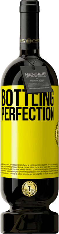 49,95 € Envío gratis | Vino Tinto Edición Premium MBS® Reserva Bottling perfection Etiqueta Amarilla. Etiqueta personalizable Reserva 12 Meses Cosecha 2016 Tempranillo