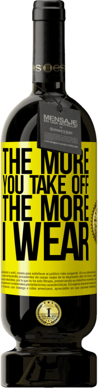 49,95 € 送料無料 | 赤ワイン プレミアム版 MBS® 予約する 離陸するほど着るほど 黄色のラベル. カスタマイズ可能なラベル 予約する 12 月 収穫 2016 Tempranillo