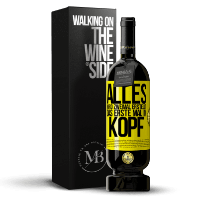 «Alles wird zweimal erstellt. Das erste Mal im Kopf» Premium Ausgabe MBS® Reserve