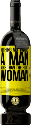 49,95 € 送料無料 | 赤ワイン プレミアム版 MBS® 予約する 適切な女性ほど男性をやる気にさせるものはない 黄色のラベル. カスタマイズ可能なラベル 予約する 12 月 収穫 2016 Tempranillo