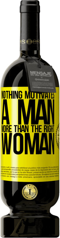 49,95 € 送料無料 | 赤ワイン プレミアム版 MBS® 予約する 適切な女性ほど男性をやる気にさせるものはない 黄色のラベル. カスタマイズ可能なラベル 予約する 12 月 収穫 2016 Tempranillo