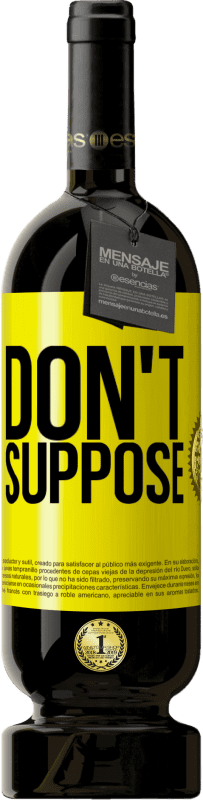 49,95 € 免费送货 | 红酒 高级版 MBS® 预订 不要以为 黄色标签. 可自定义的标签 预订 12 个月 收成 2016 Tempranillo