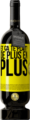 49,95 € Envoi gratuit | Vin rouge Édition Premium MBS® Réserve Et ça te plaît? De plus en plus Étiquette Jaune. Étiquette personnalisable Réserve 12 Mois Récolte 2016 Tempranillo