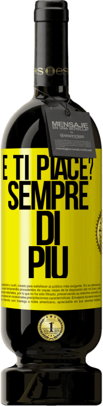 49,95 € Spedizione Gratuita | Vino rosso Edizione Premium MBS® Riserva e ti piace? Sempre di più Etichetta Gialla. Etichetta personalizzabile Riserva 12 Mesi Raccogliere 2016 Tempranillo