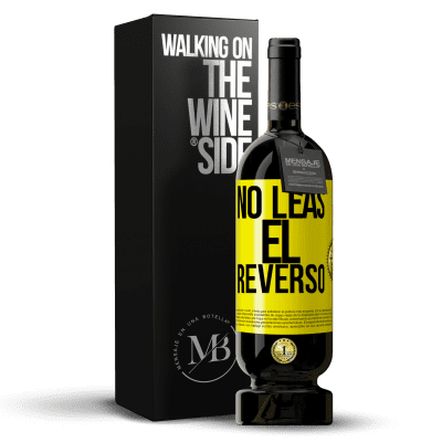 «No leas el reverso» Edición Premium MBS® Reserva