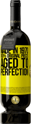 49,95 € 免费送货 | 红酒 高级版 MBS® 预订 1970年制造，百分百原创。Aged to perfection 黄色标签. 可自定义的标签 预订 12 个月 收成 2015 Tempranillo