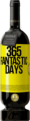 49,95 € 免费送货 | 红酒 高级版 MBS® 预订 365个奇妙的日子 黄色标签. 可自定义的标签 预订 12 个月 收成 2016 Tempranillo