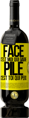 49,95 € Envoi gratuit | Vin rouge Édition Premium MBS® Réserve Face, c'est moi qui gagne, pile, c'est toi qui perd Étiquette Jaune. Étiquette personnalisable Réserve 12 Mois Récolte 2014 Tempranillo