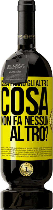 49,95 € Spedizione Gratuita | Vino rosso Edizione Premium MBS® Riserva Cosa fanno gli altri o cosa non fa nessun altro? Etichetta Gialla. Etichetta personalizzabile Riserva 12 Mesi Raccogliere 2016 Tempranillo