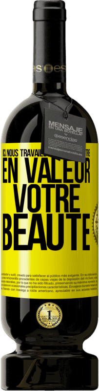 49,95 € Envoi gratuit | Vin rouge Édition Premium MBS® Réserve Ici, nous travaillons pour mettre en valeur votre beauté Étiquette Jaune. Étiquette personnalisable Réserve 12 Mois Récolte 2015 Tempranillo