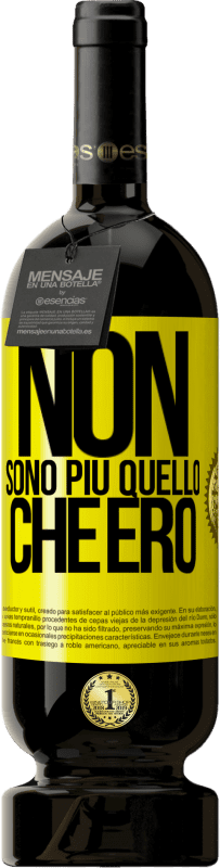 49,95 € Spedizione Gratuita | Vino rosso Edizione Premium MBS® Riserva Non sono più quello che ero Etichetta Gialla. Etichetta personalizzabile Riserva 12 Mesi Raccogliere 2015 Tempranillo