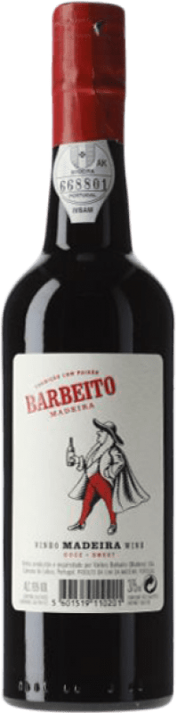 10,95 € Бесплатная доставка | Сладкое вино Barbeito I.G. Madeira мадера Португалия Tinta — Тинта 3 Лет Полубутылка 37 cl