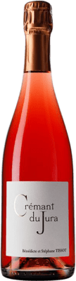 31,95 € 送料無料 | ロゼのスパークリングワイン Tissot Bénédicte et Stéphane Extra Brut — エクストラ・ブリュット Rosé — ロゼ A.O.C. Crémant du Jura ジュラ フランス Pinot Noir — ピノ・ノワール, Poulsard — プルサール, Trousseau 75 cl