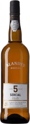 17,95 € Free Shipping | White Wine Blandy's Madeira I.G. Madeira Madeira Portugal Sercial 5 Years 75 cl
